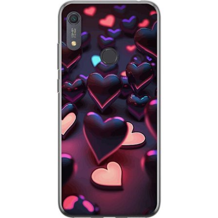 Kompatibel Mobilcover til Huawei Huawei Y6s (2019) Midnatshjerter