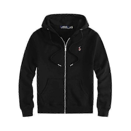 Herre Broderet Polo Hættetrøje Sæt med Fleecejakke og Cardigan