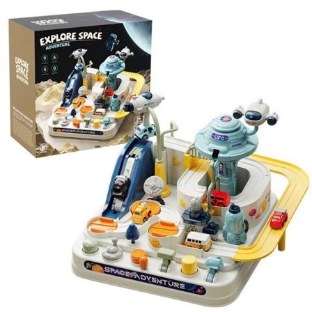 Bil eventyr legetøj bane race bil bane legetøj til drenge bil redning eventyr legetøj