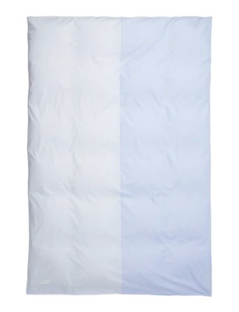 MAGNIBERG Wall Street Duvet Cover Poplin Half & Half - Blue - 150X210CM