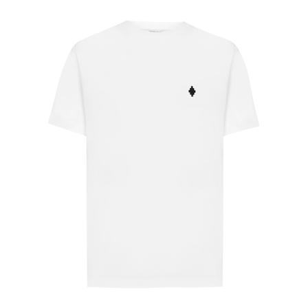 Marcelo Burlon Cross T Shirt Hvid, Herre T-shirts
