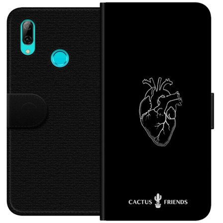 Yhteensopiva Lompakkokotelo Huawei Huawei P smart 2019 Kaktus ja Ystävät - Keskiaikaan Anatomia Sydän