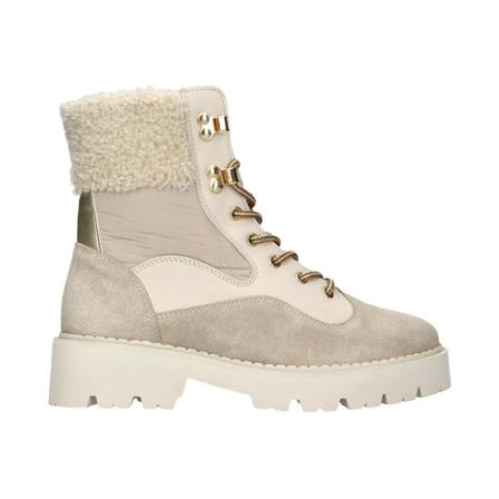 Tango, Bee bold boots Beige, Dames, Maat:39 EU,leer