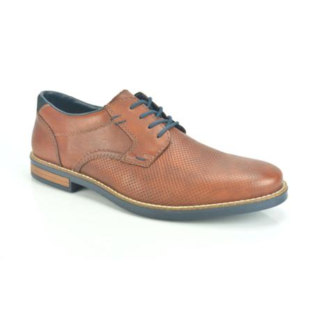 Rieker, Shoes Gekleed N. Bruin, Heren, Maat:42 EU