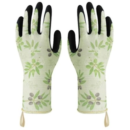 Rose Nahkaiset Puutarhanhoitohanskat Pro Rose, Edistyneet Puutarhanhoitohanskat Äidille Ja Isoäidille, Vihreä, S