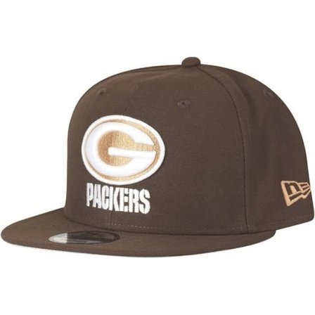 New Era 9Fifty Snapback - Green Bay Packers - Brun