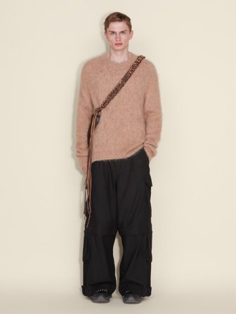 Holzweiler Cohen Hairy Sweater - Beige - Men's - M