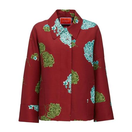 La DoubleJ, Motorino Jacket Rood, Dames, Maat:L