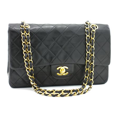 Chanel Vintage, Pre-owned Timeless Bag Zwart, Dames, Maat:ONE Size,leer