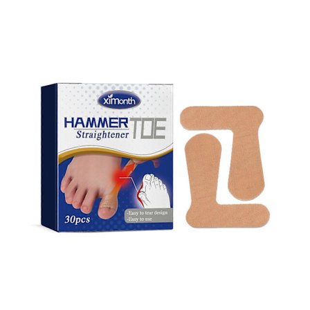 Hammer Toe Straightener, Lindre Hævede Fødder og Øm Tommelfinger Valgus Pleje Patch