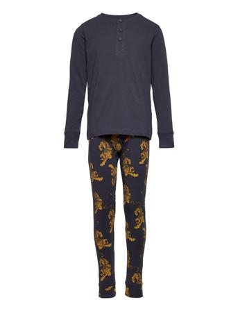 The New Boys L_S Night Set Pyjamas Set Multi/mönstrad The New