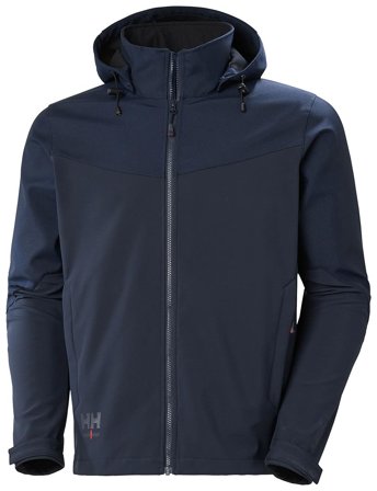 Helly Hansen Workwear Oxford 74290-590 Softshelljakke med hette Marineblå, Klær