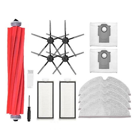 Q7 Max Pölypussi Hepa-suodatin Osat Q7 Max+ / T8 Pääsivuharja Mop-liina Robotti-imuri A