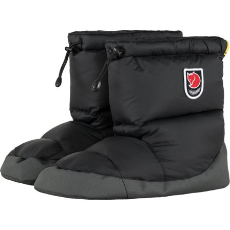 Fjällräven Men's Expedition Down Booties in Black | Size: XL