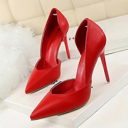 Dame Pumps høje hæle sko damesko brude bryllupssko hæle klassiske pumps stilet