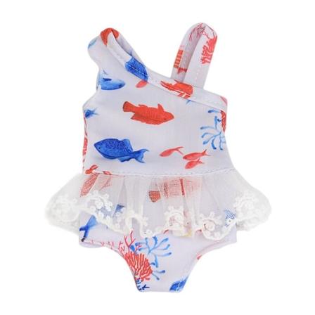 45cm Barbie Kjole Pyjamas Badetøy Sett (Fisk Heldrakt)