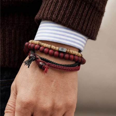 Náramek Harmonie pro muže - Korálkové náramky