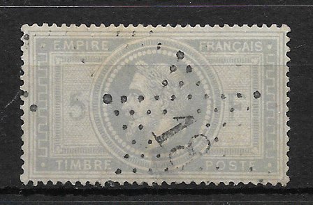 Frankrig 1863 - AFA 32 - Stemplet