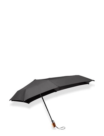 Senz Senz ° Mini Automatic Deluxe Foldable Storm Umbrella, - Black - ONE SIZE
