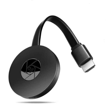 Trådløs HDMI-skærmadapter, WiFi-skærmdongle, bærbar 1080P TV-modtager Airplay-dongle spejlskærm fra telefon til stor skærm, kompatibel med