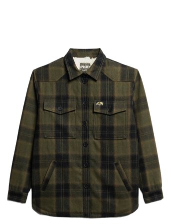 Superdry | Borg Check Overshirt | 16