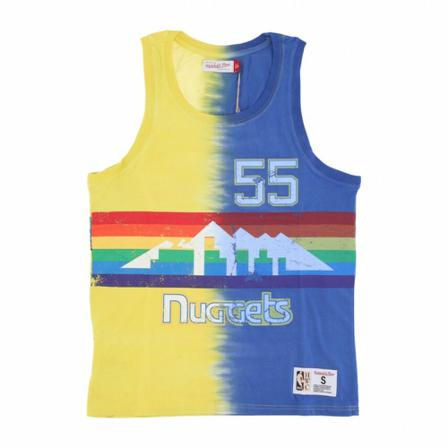 Mitchell & Ness tank top nba vertical tie dye Gul, Herre