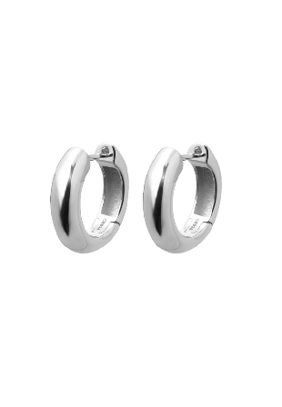 Charlotte Bonde STHLM Timeless Chunky Hoops Smycken & klockor Dam Silver ONESIZE