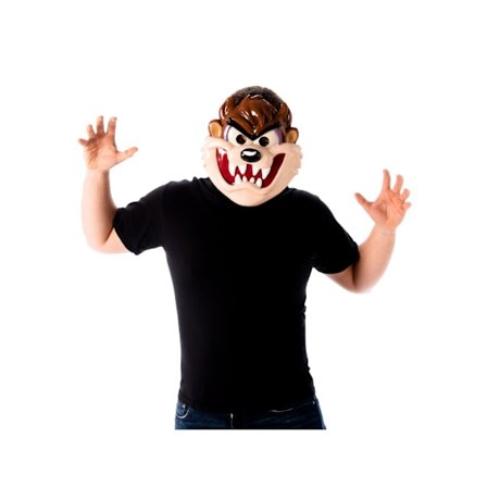 Space Jam Tasmanian Devil 1/2 Mask One Size Brun/Beige