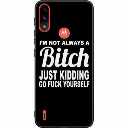 Motorola Moto E7i Power Svart Skal I ́m Not Always A...