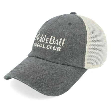 American Needle - Grå trucker Caps - Pickle Ball Windale Ivory Charcoal Trucker @ Hatstore