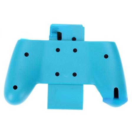 For Nintendo Switch Håndtak Brakett Håndtak Fast Lader Grip Svart Rød Blå 3 Farger Blue