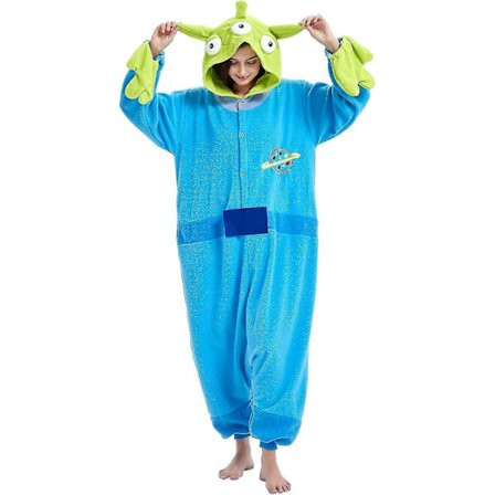 Unisex Voksen Onesie Pyjamas Dyr Heldragt Halloween Kostume Jule Natøj Jumpsuit