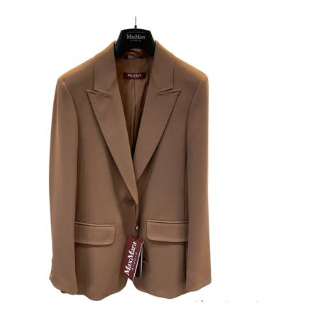 Max Mara Blazers , Bruin , Dames , Maat: S