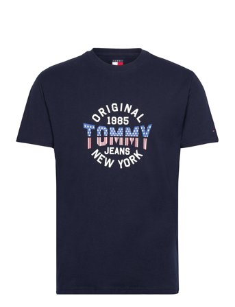 Tommy Jeans | Tjm Reg Usa Circle Graph Ss Tee | XS