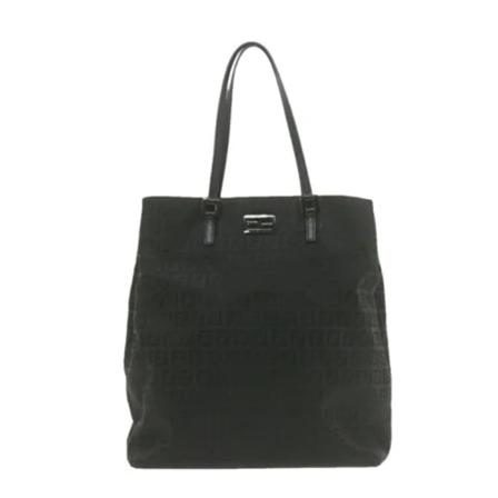 Fendi Vintage Pre-owned Tote Bags Sort, Dame Vintage Tasker, Størrelse: ONE Size