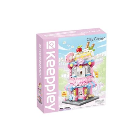 Halloween Escape Værelse Bygning Klodse Kreativ By Gade Udsigt Slik Hus Model Model Klodser