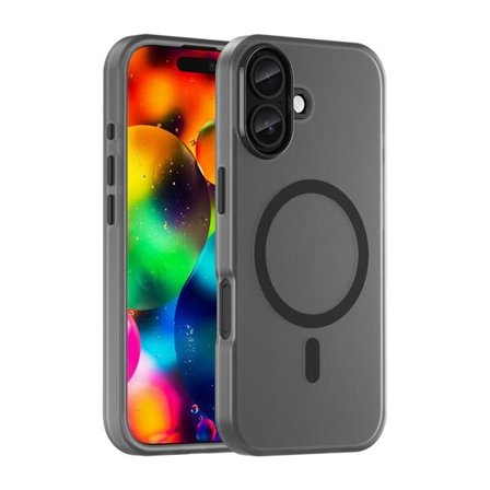 Cover med MagSafe til iPhone 17 – Mat sort