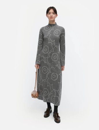 Marimekko Willat Piirto Unikko - Grey - XXL