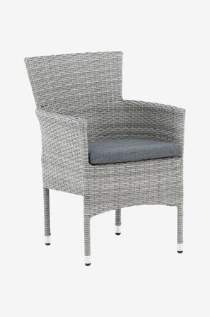 Venture Home - Spisestol Malina 2-pakning - Grå - Spisestoler - Fra Homeroom