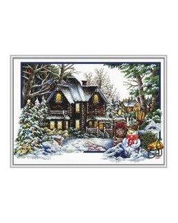Broderikit Tavla Winter Comes
