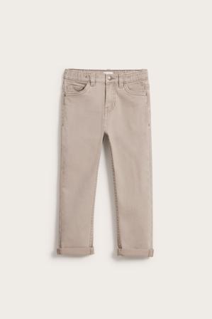 Kudotut tvillihousut | Tummanbeige | Lapset | Kappahl