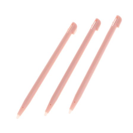 3-osainen kosketusnäyttökynä vastustava Nintendo 2DS:lle, musta