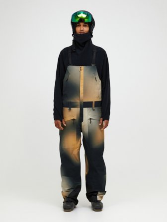 Peak Performance - Edge HIPE 3L AOP Shell Bib Pants Men