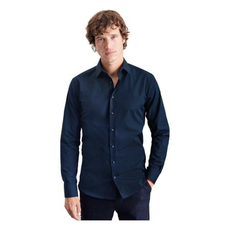 Seidensticker Business Shirt X-Slim , Blauw , Heren , Maat: S
