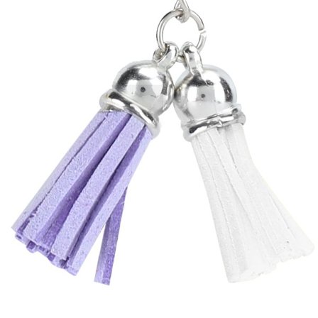 Nyckelring Tofs Set Blandad Färg Zinklegering Mobiltelefon Hänge Nyckelring Nycklar Ring