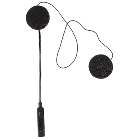 1 st motorcykelhjälm Bt trådlösa hörlurar hjälm hörlurar med mikrofon Bt hörlurar för cyklister (svart)