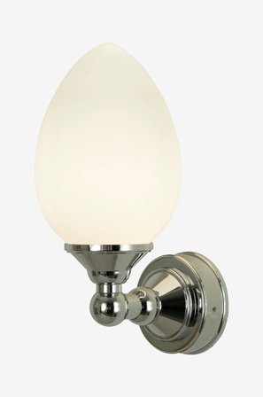 Aneta Lighting - Badeværelsesbelysning Luigi væglampe - Krom - Badeværelsesbelysning - Fra Homeroom