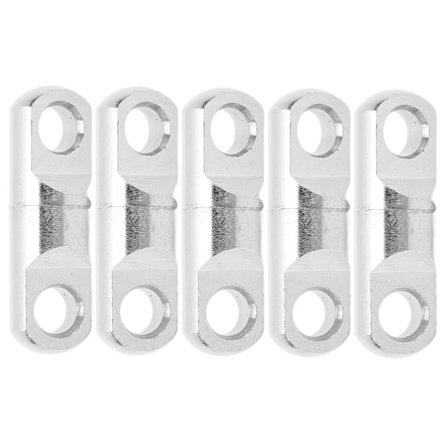 5 stk./sæt rustfrit stål søjle type 360° roterende leje drejeled fiskeri drejeled krog connector9#