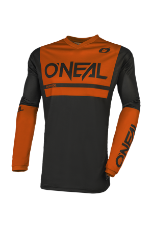 Maglia Cross O'Neal Element Threat Air V.23 Nero-Arancio S