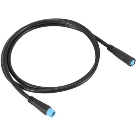 Elektrisk cykel förlängningskabel 4 stift hane till hona vattentät kabel Ebike förlängningskabelkontakt